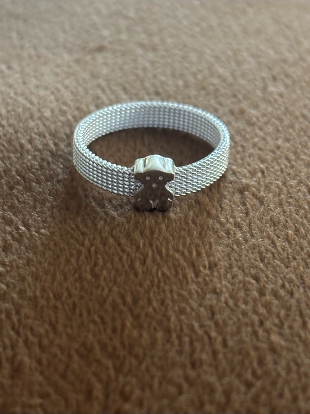 ANILLO DE PLATA MESH